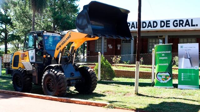 General Urquiza: el municipio adquirió una moderna maquinaria vial