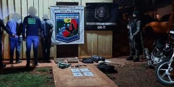 Fueron detenidos dos “moto-dealers” en Candelaria.