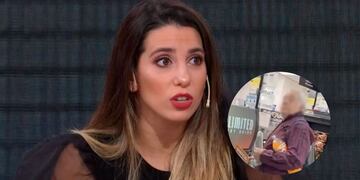 Un hombre acosó a Cinthia Fernández en la calle y ella lo escrachó: “Un viejo verde”.