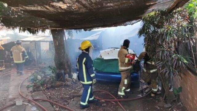 Puerto Iguazú | Dos incendios arrasaron con viviendas y dañaron un local comercial