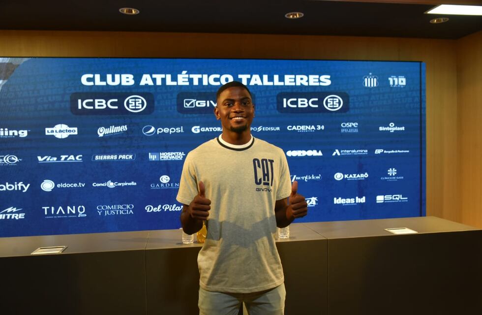 Luis Miguel Angulo, refuerzo de Talleres: “Estoy listo para competir”