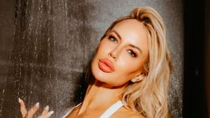 Luciana Salazar modeló con un conjunto de ropa interior semitransparente y desafió los límites de la censura