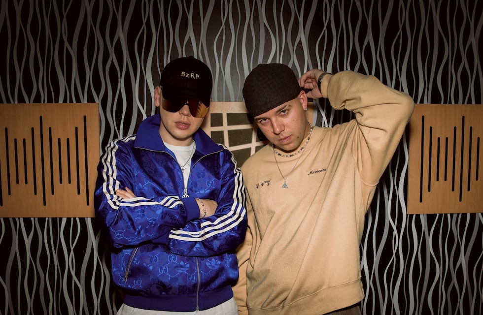 Bizarrap compartió el backstage de la BZRP Music Session con Quevedo