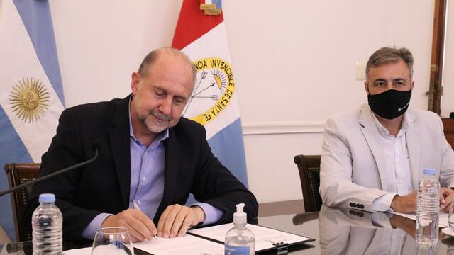 El gobernador de Santa Fe, Omar Perotti (Gobierno de Santa Fe)