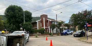 Vuelco en Carlos Paz