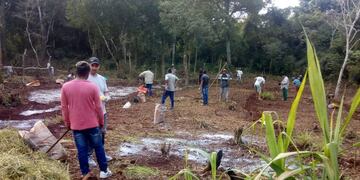 Puerto Libertad: integrantes de la Aldea Yryapú tuvieron capacitaciones en agrofloresta.