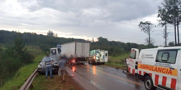 Siniestro vial en Campo Ramón