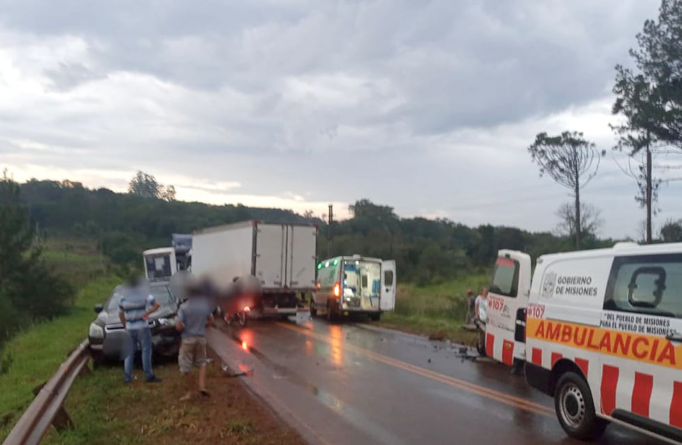 Siniestro vial en Campo Ramón