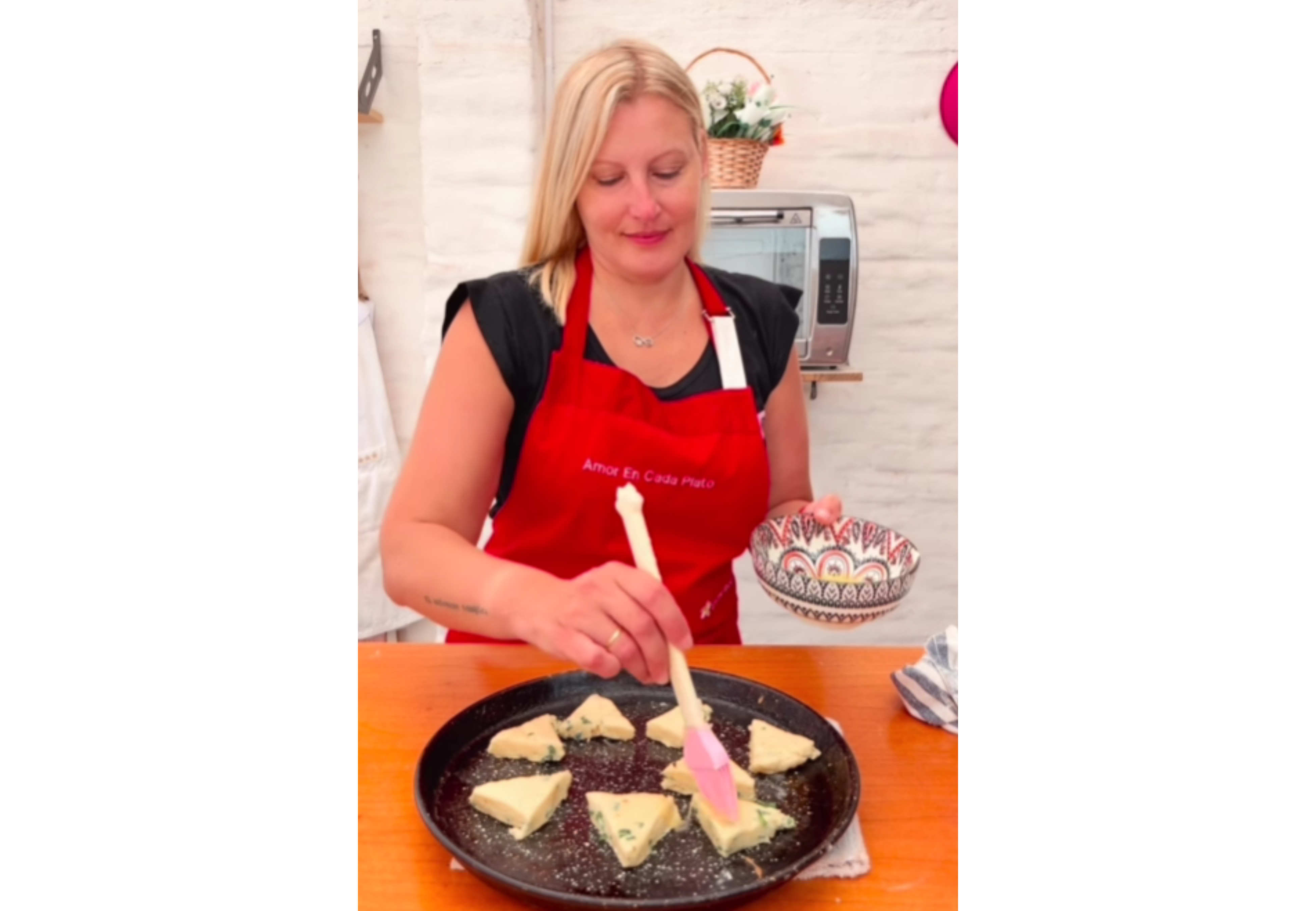 Sabrina compartió el procedimiento en sus redes.