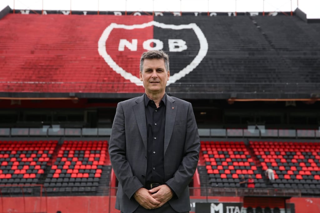 Ignacio Boero asumió en Newell’s y confirmó una deuda de hasta USD 35 millones. (prensa Newells).