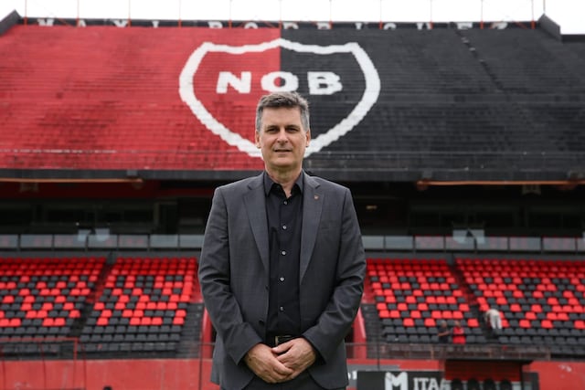 Ignacio Boero asumió en Newell’s y confirmó una deuda de hasta USD 35 millones. (prensa Newells).