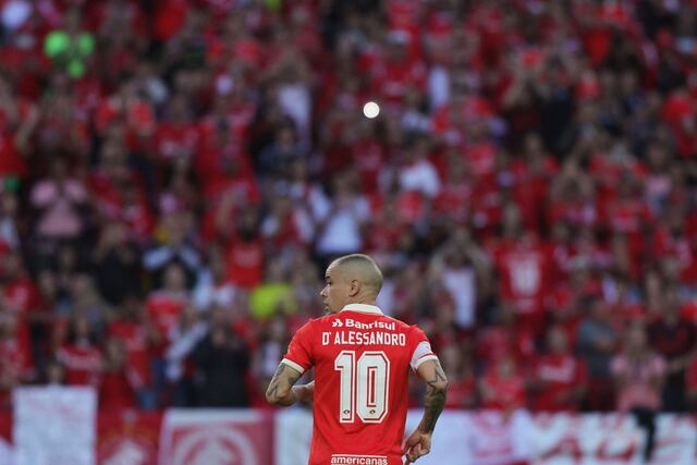 Una multitud despidió a Andrés D'Alessandro, ídolo del Inter de Porto Alegre. (@Libertadores)