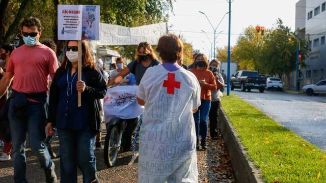 Continúan los reclamos por parte de los trabajadores de Salud de Río Negro