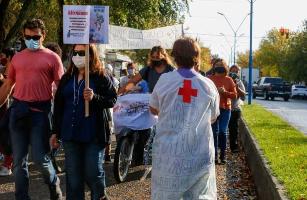Continúan los reclamos por parte de los trabajadores de Salud de Río Negro
