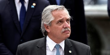 El presidente Alberto Fernández. (EFE)