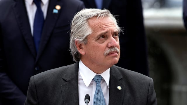 El presidente Alberto Fernández. (EFE)