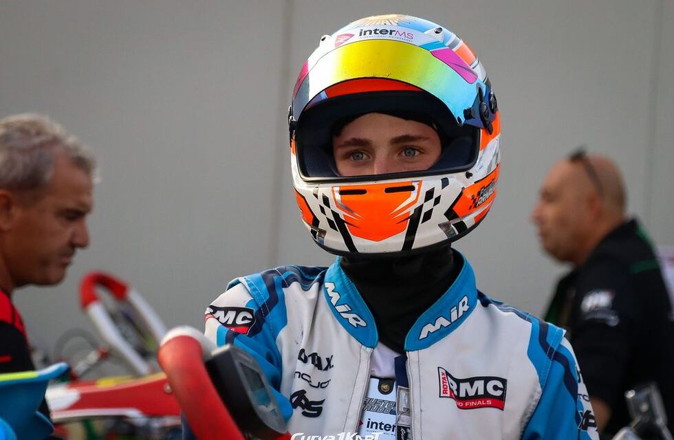 Fausto Arnaudo y una gran presentación en la primera fecha de la WSK Super Master en La Conca