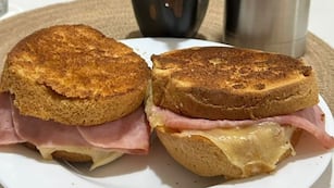 Tostado de pan dulce.