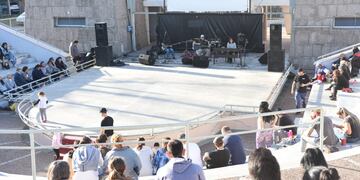 "Modo invierno" llegó al Anfiteatro