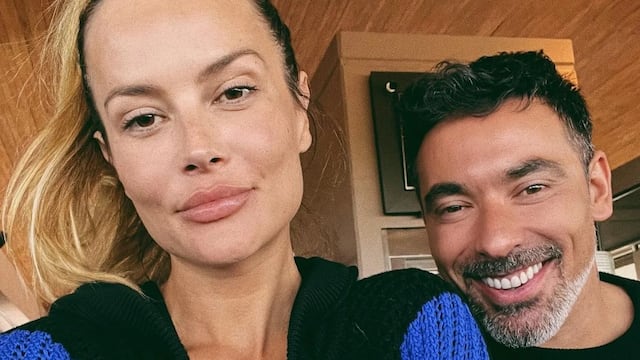 El Pocho Lavezzi y su novia, Natalia Borges, en Mendoza.