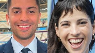 El picante momento entre Cande Molfese y Gastón Edul en Bake Off Famosos que generó chispas en la carpa