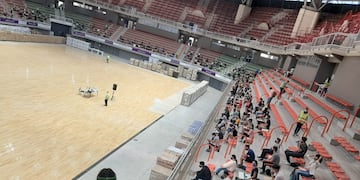 UNCuyo dio inició a los exámenes de ingreso para la facultad de Ingeniería en el Aconcagua Arena.