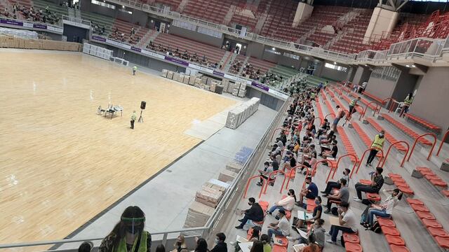 UNCuyo dio inició a los exámenes de ingreso para la facultad de Ingeniería en el Aconcagua Arena.