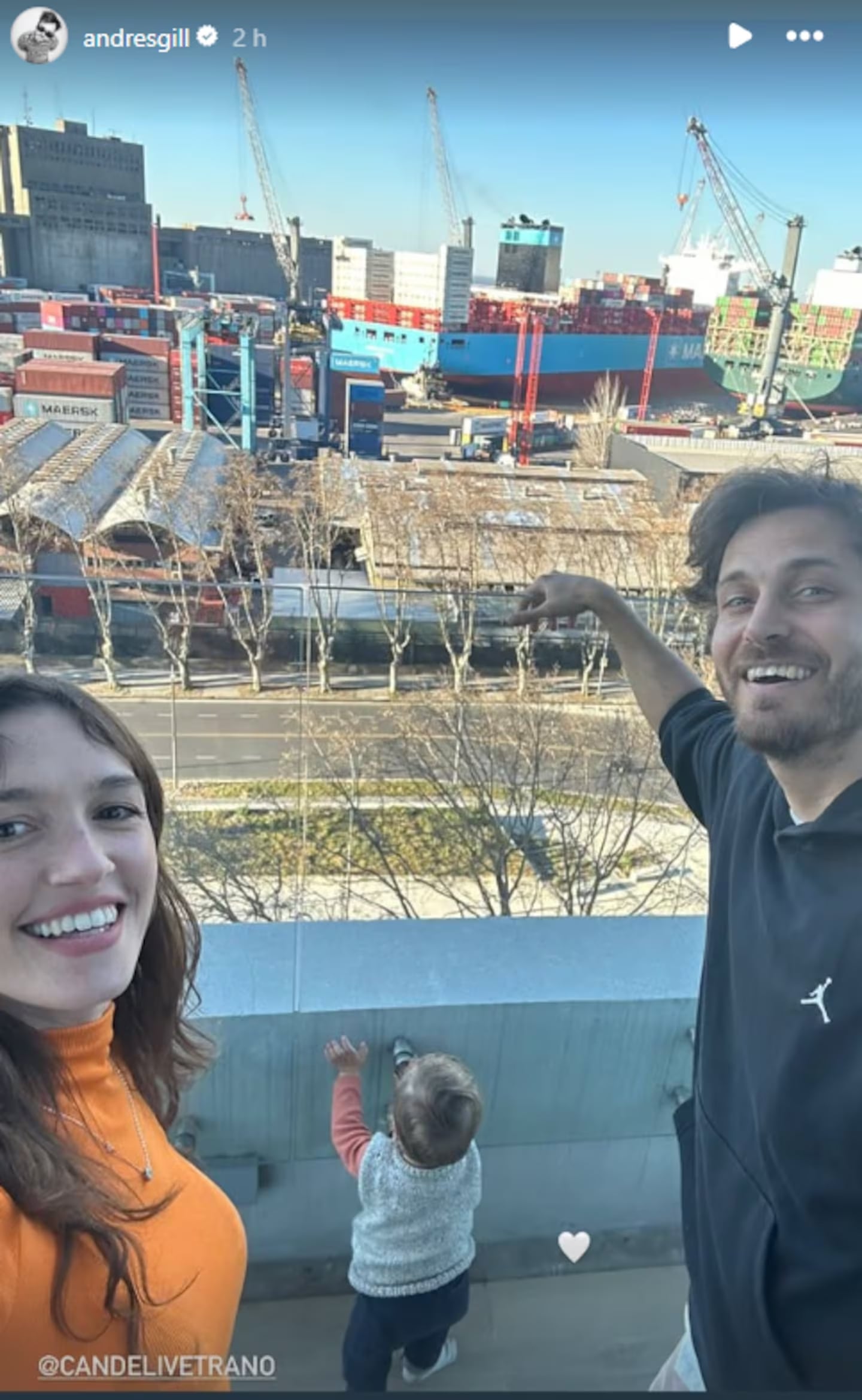 Cande Vetrano y Andrés Gil reaparecieron en Instagram