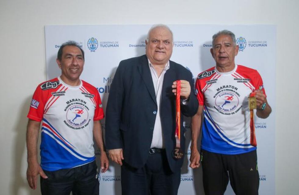 Esfuerzo y solidaridad: Masso recibió a los hermanos Juárez