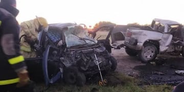 Accidente con 7 muertos en la ruta 22