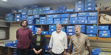 Gonzales Chaves: Reunión clave para exposición arqueológica de Laguna Tres Reyes