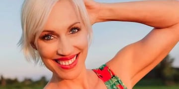 Llena de brillos y con mega escote: Ingrid Grudke paralizó Instagram posando en corpiño