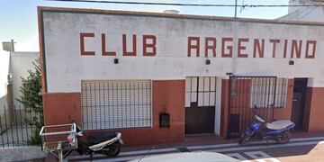 Funcionará un nuevo Centro Comunitario en el Club Argentino. (Foto: Google Earth)