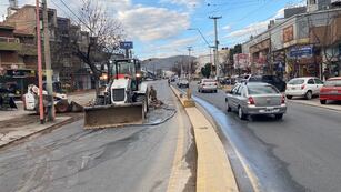 Corte en Av. Cárcano