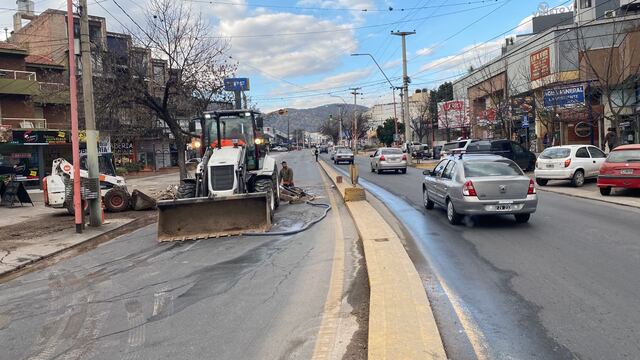 Corte en Av. Cárcano