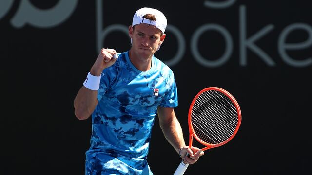 Diego Schwartzman avanzó a tercera ronda en el Masters 1000 de Indian Wells.