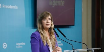 Gabriela Cerruti, portavoz de la Presidencia (Foto Presidencia)
