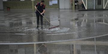 Las lluvias complican la situación