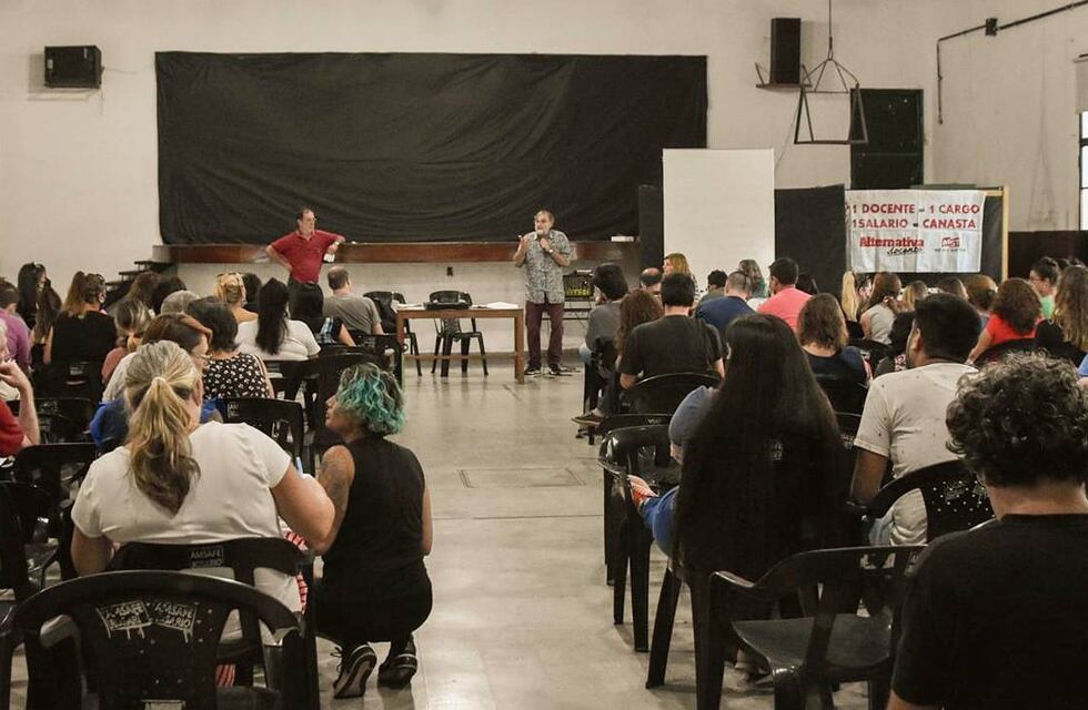 Paro docente en Santa Fe: Amsafe Rosario analiza tres medidas de fuerza