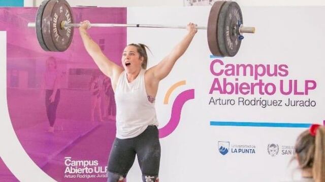 Sofía Berti representará a Mendoza en el Torneo Nacional de Levantamiento de Pesas, que se realizará del 3 al 7 de noviembre en el Cenard.