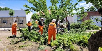 Recatistas PA: un trabajo silencioso tras el temporal en Punta Alta