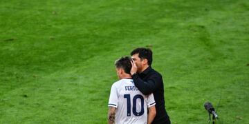 El Talleres puntero del Cacique Medina, por TV abierta (Foto Federico Lopez Claro).