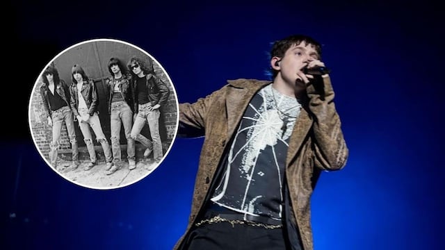 Dillom sorprendió con un homenaje a los Ramones en su show en el Movistar Arena