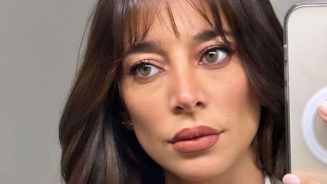 A pesar de optar por un tono sobrio, Sol Pérez dio de qué hablar con su look