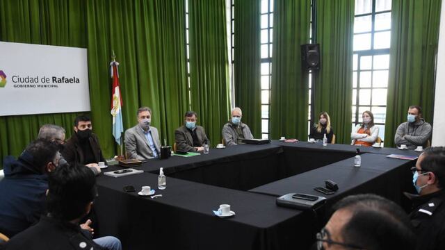 Reunión para planificar la carrera del TC en Rafaela