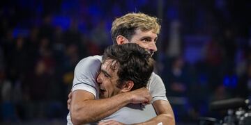 La dupla Pablo Lima y Franco Stupaczuk se quedaron con el título en el Aconcagua Arena.