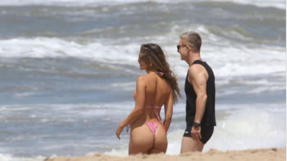 Rocío Robles y Adrián Suar más enamorados que nunca.