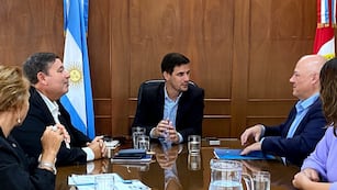 El intendente Leonardo Viotti se reunió con el rector de la Universidad Nacional del Litoral (UNL), Enrique Mammarella