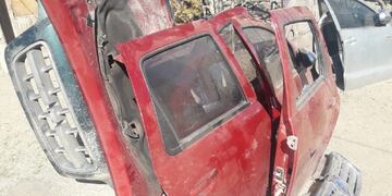 Autopartes secuestradas en los allanamientos para detener a la banda del "Zorro" Silva.