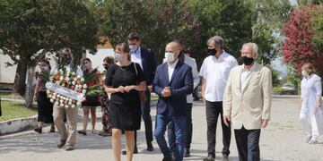 Homenaje al escritor polaco Florian Czarnyszewicz en Carlos Paz.